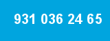 931 036 24 65